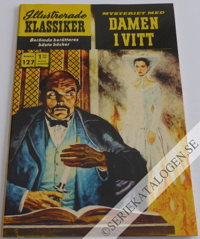 Framsida på Damen i vitt (1969)
