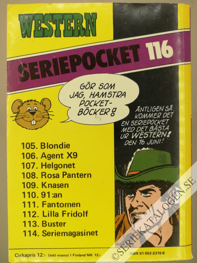 Baksida på Blondie (1982)