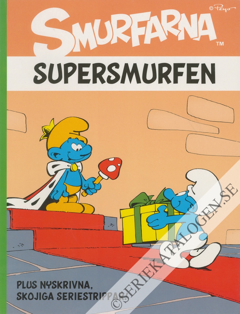 Framsida på Smurfarna Supersmurfen (2012)
