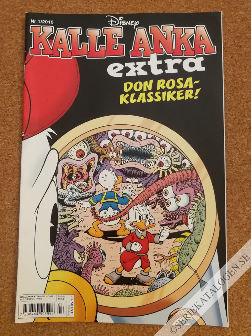 Framsida på Kalle Anka Extra #1 (2016)