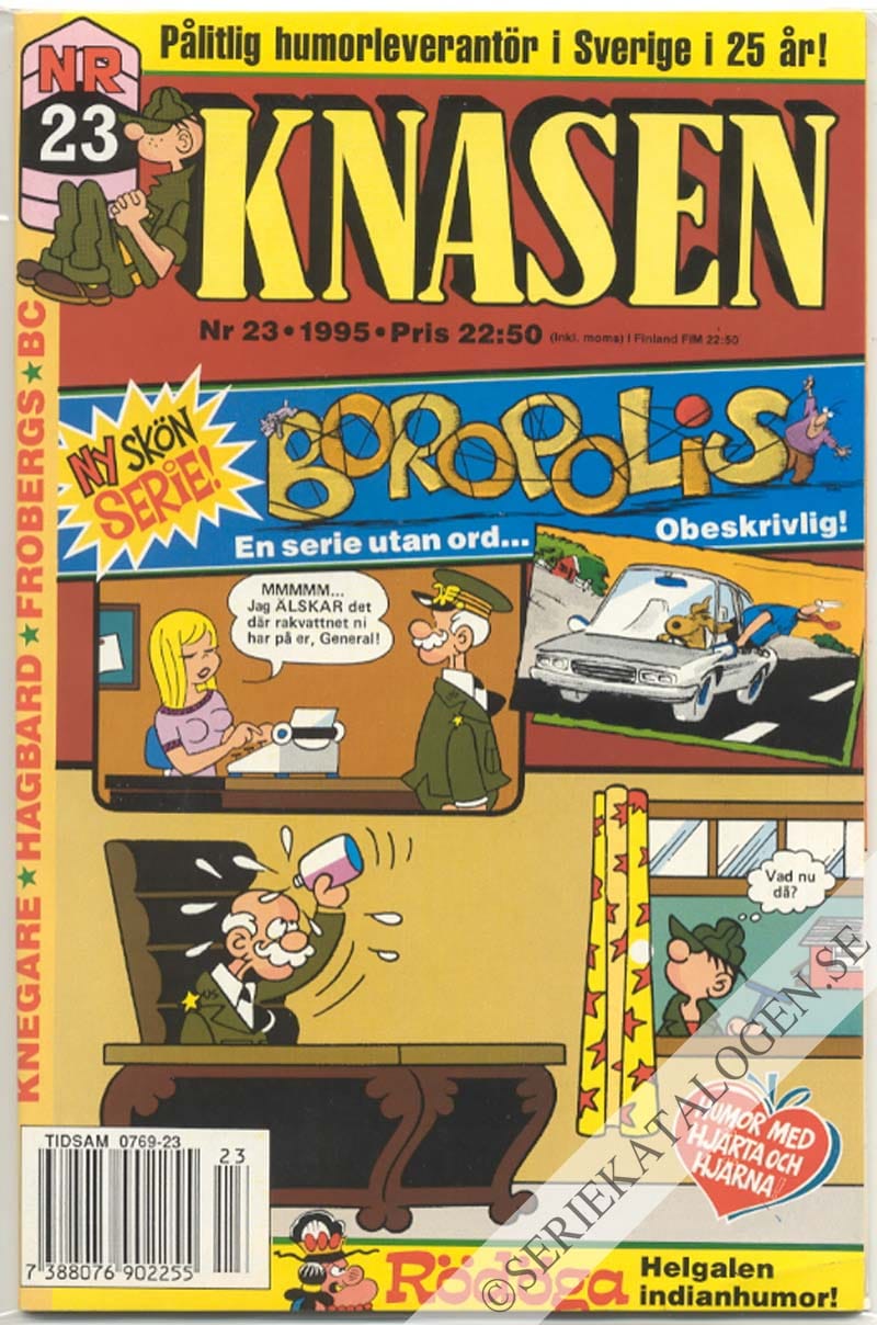 Framsida på Knasen #23 (1995)