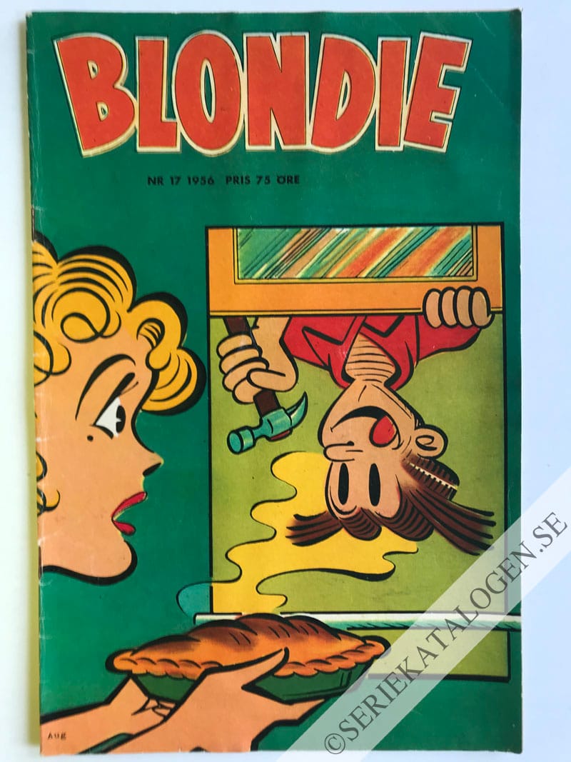 Framsida på Blondie #17 (1956)