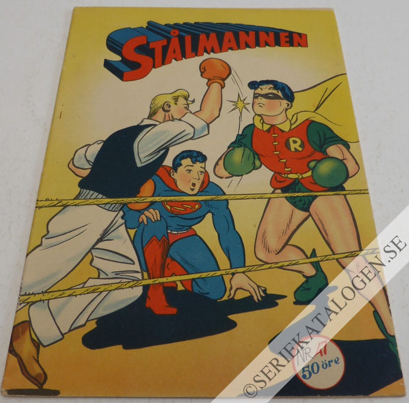 Framsida på Stålmannen #47 (1951)