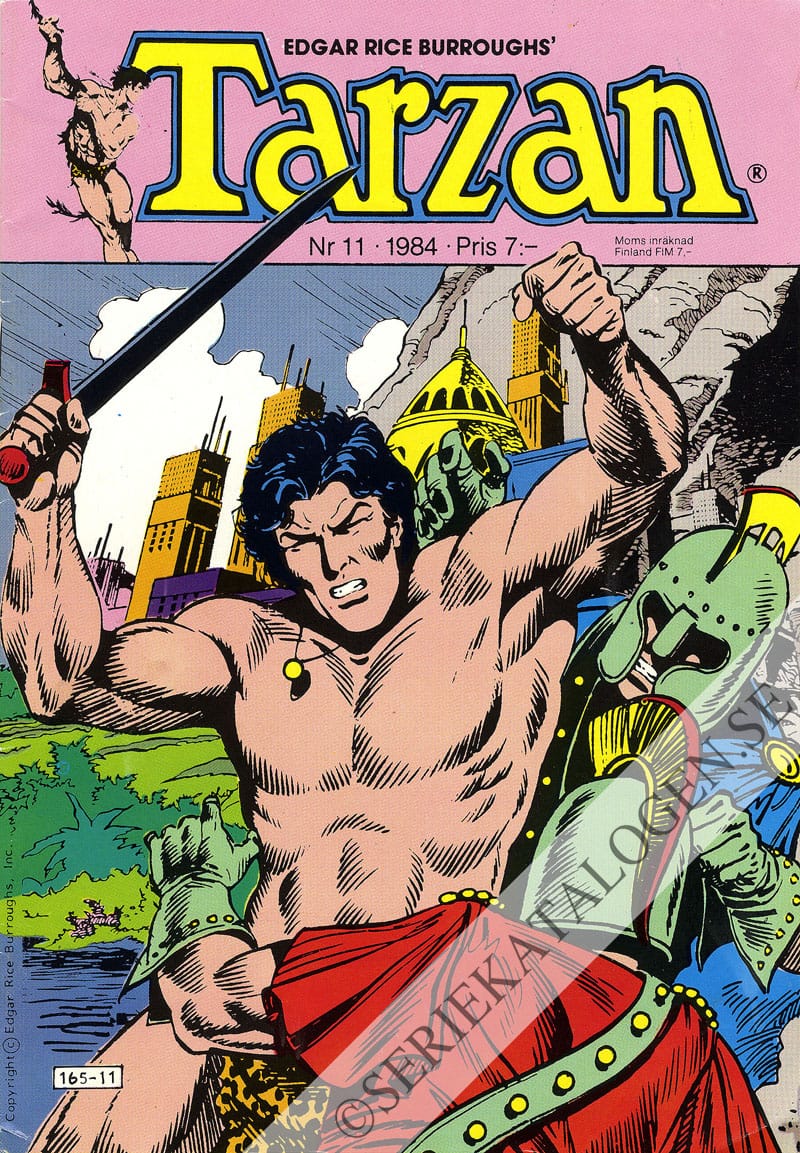 Framsida på Tarzan #11 (1984)
