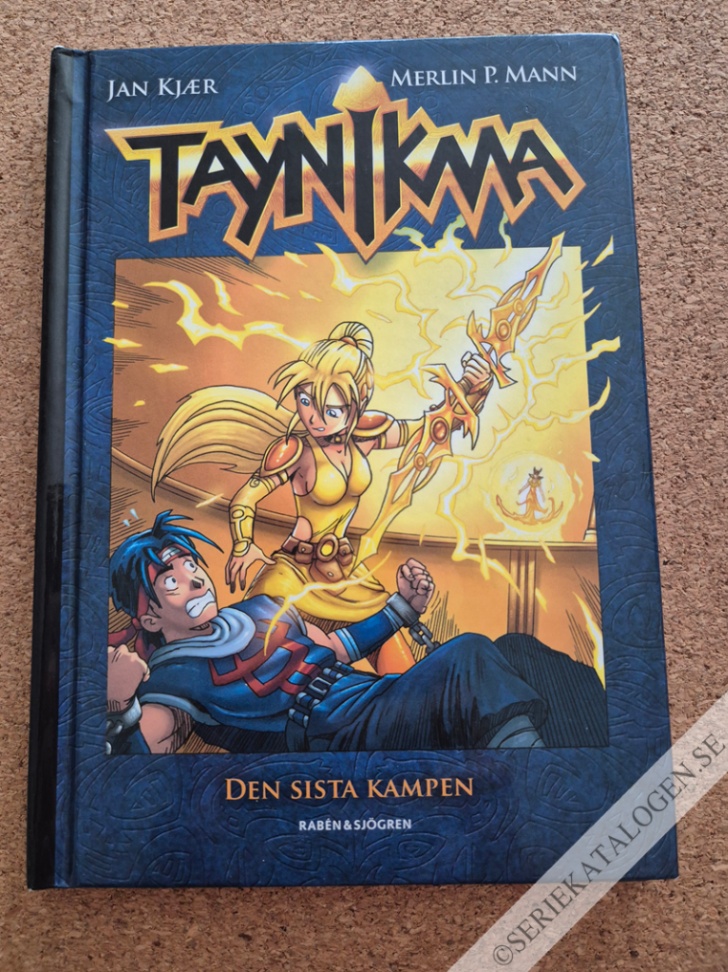 Framsida på Taynikma Bok 10 - Den sista kampen (2007)