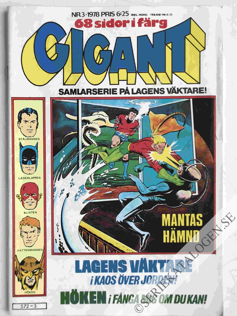 Framsida på Gigant #3 (1978)