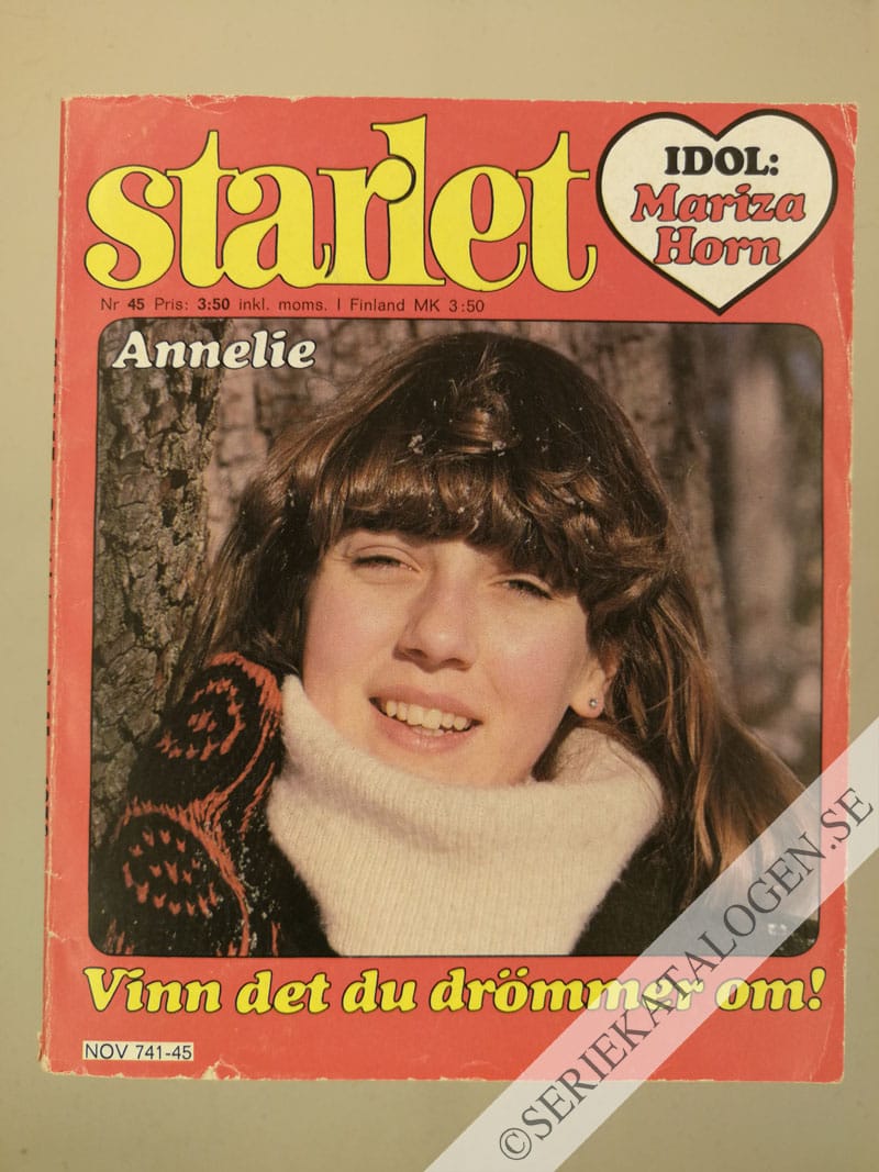 Framsida på Starlet #45 (1979)