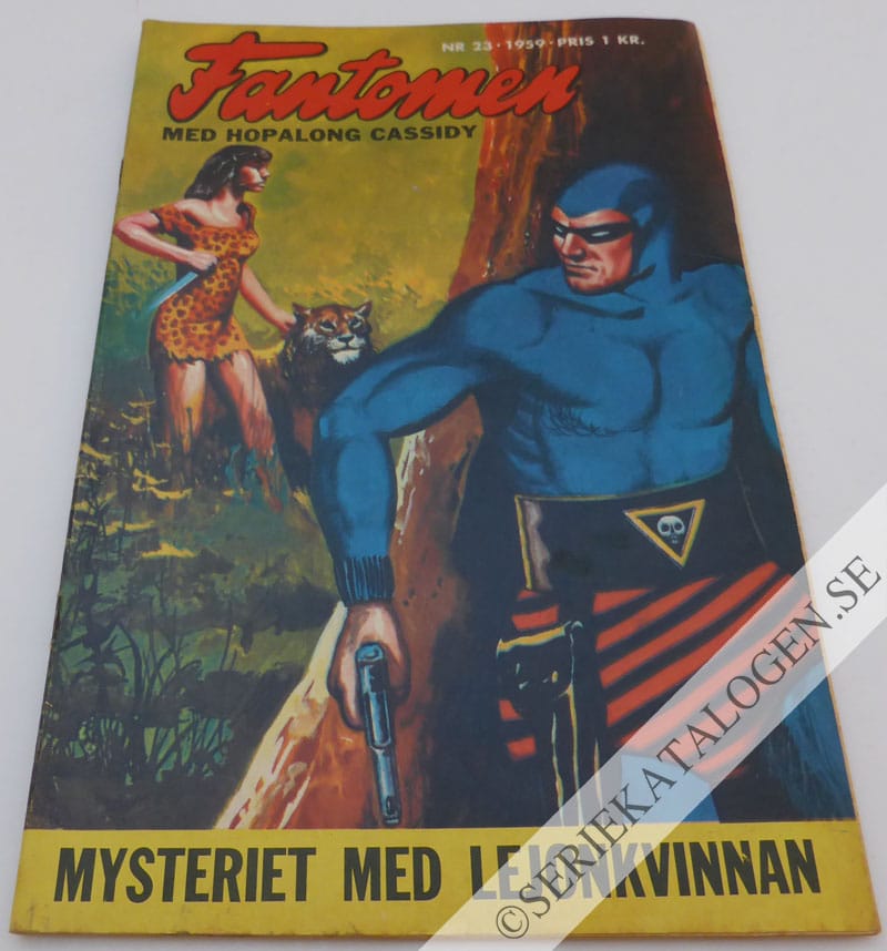 Framsida på Fantomen #23 (1959)