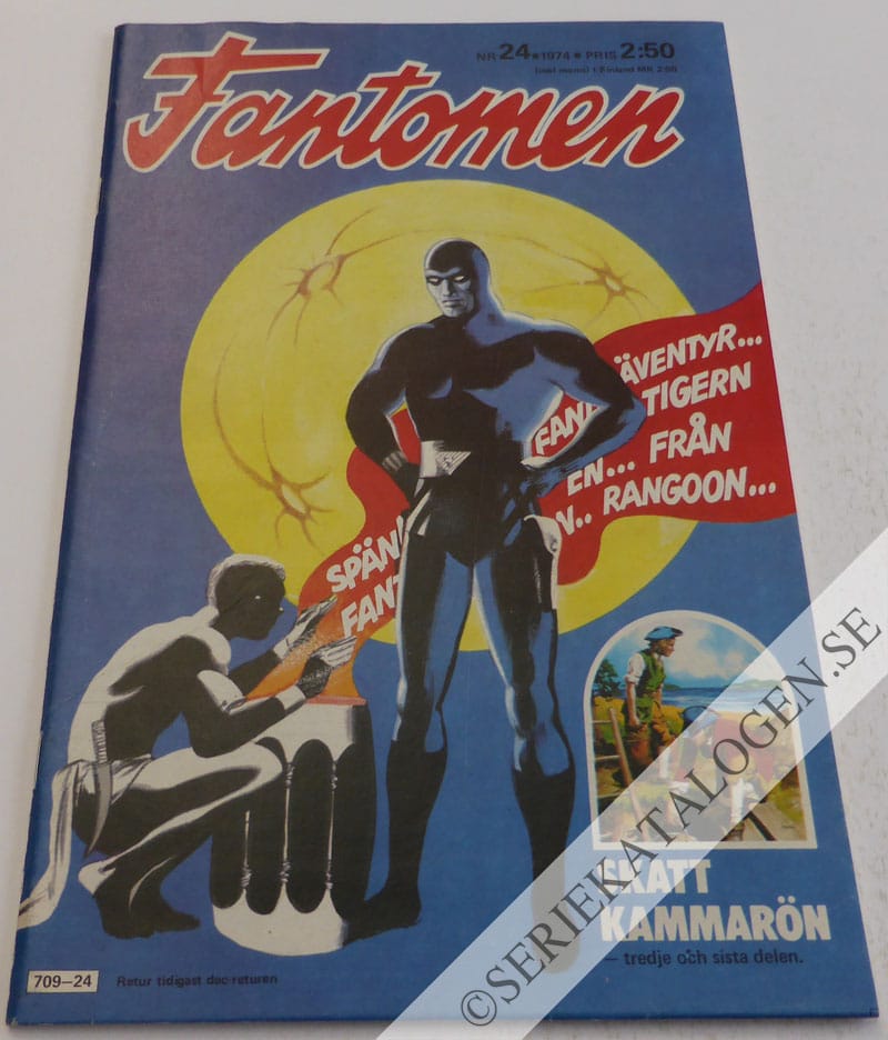 Framsida på Fantomen #24 (1974)