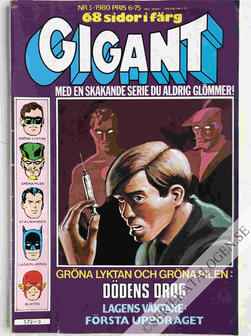Framsida på Gigant #3 (1980)