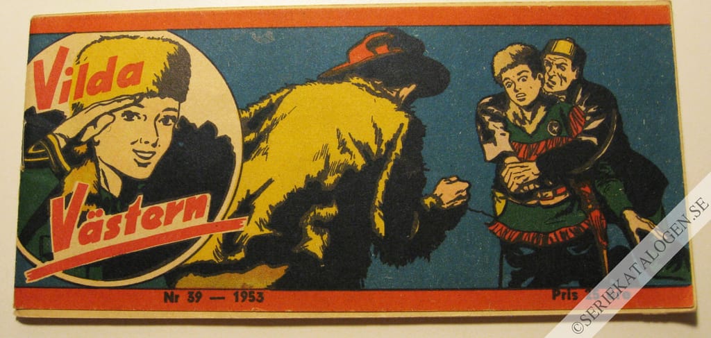 Framsida på Vilda Västern #39 (1953)