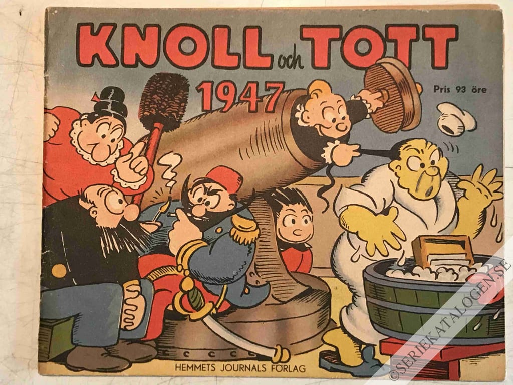 Framsida på Knoll och Tott # (1947)