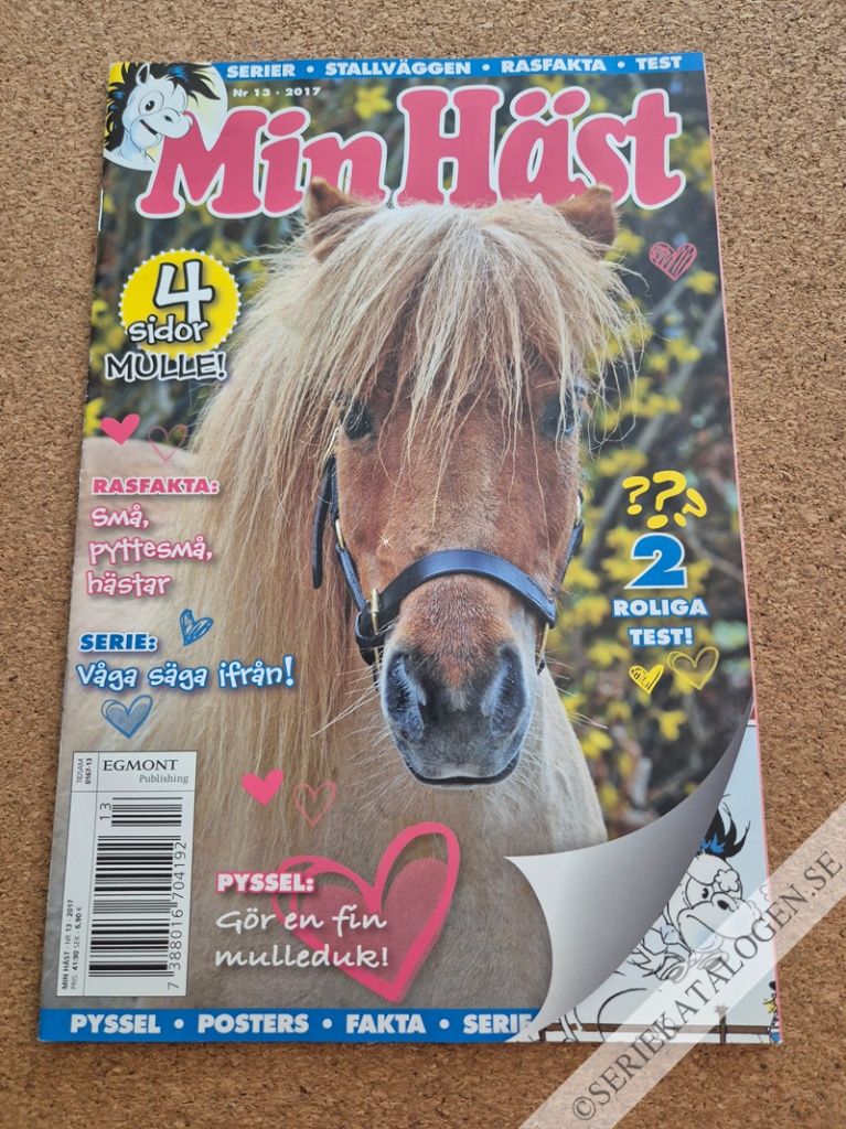 Framsida på Min häst #13 (2017)