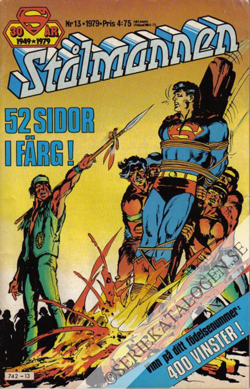 Framsida på Stålmannen #13 (1979)