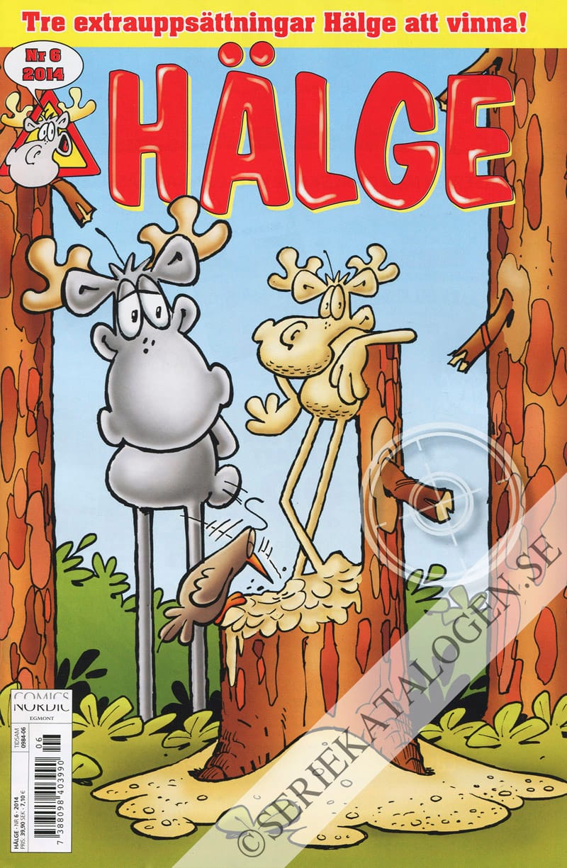 Framsida på Hälge #6 (2014)