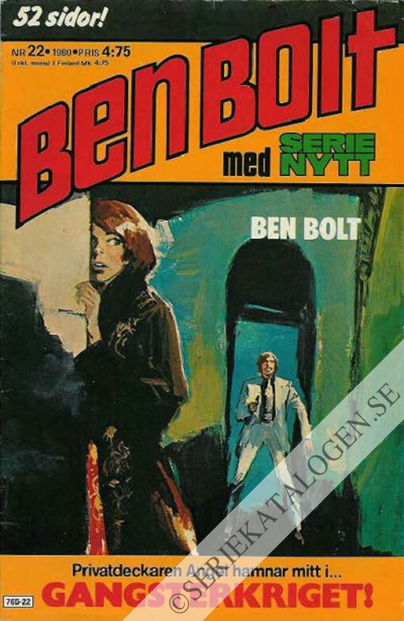 Framsida på Serie-Nytt #22 (1980)