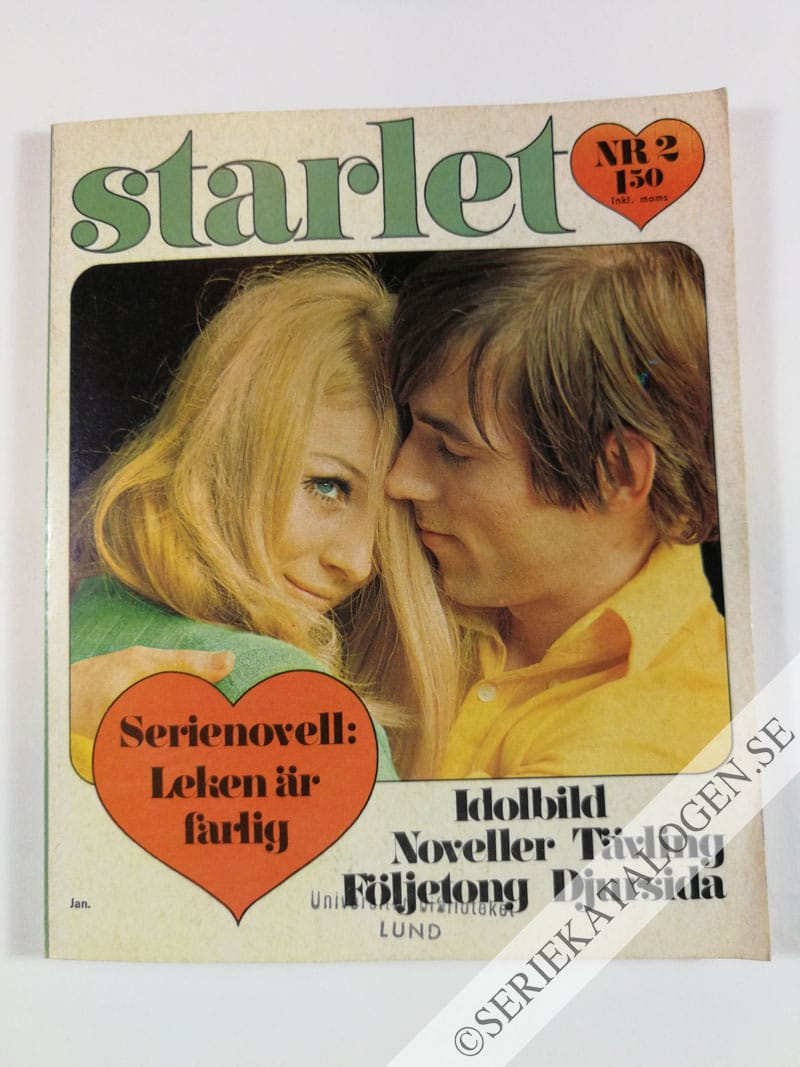 Framsida på Starlet #2 (1970)