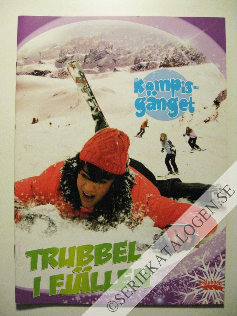 Framsida på Kompisgänget Trubbel i fjällen (2010)