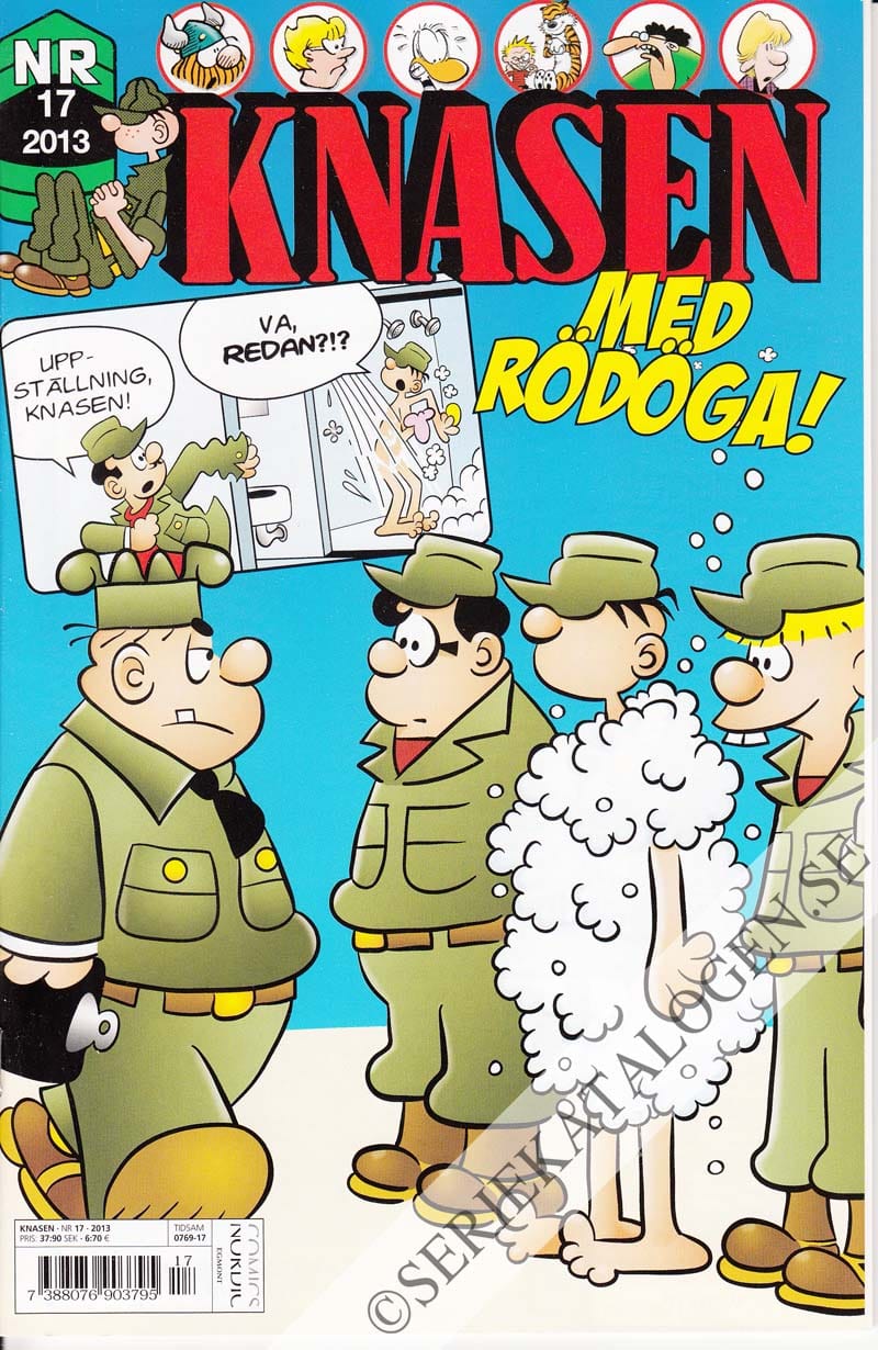 Framsida på Knasen #17 (2013)