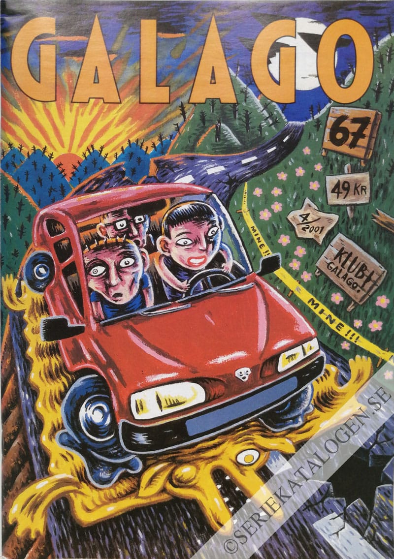 Framsida på Galago #4 (2001)