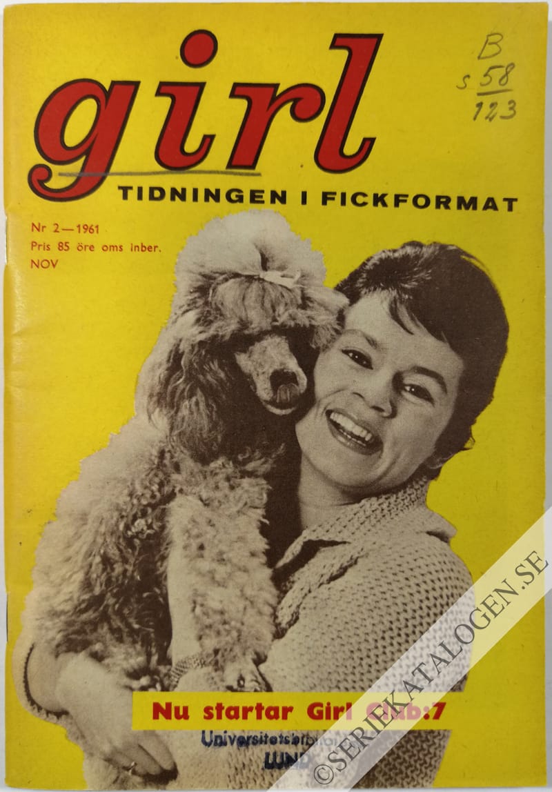 Framsida på Girl #2 (1961)