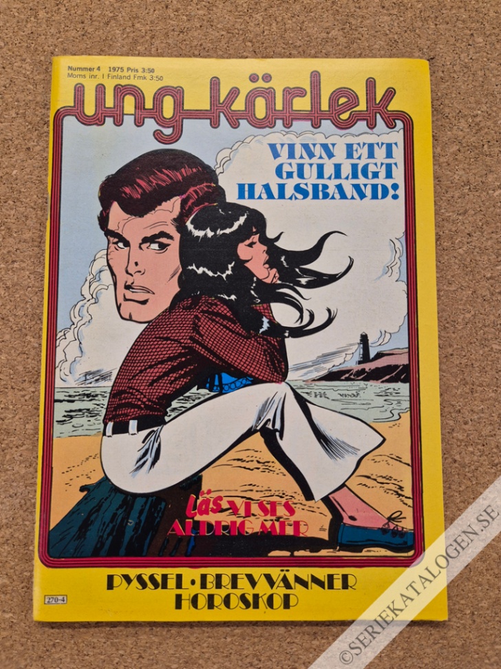 Framsida på Ung kärlek #4 (1975)