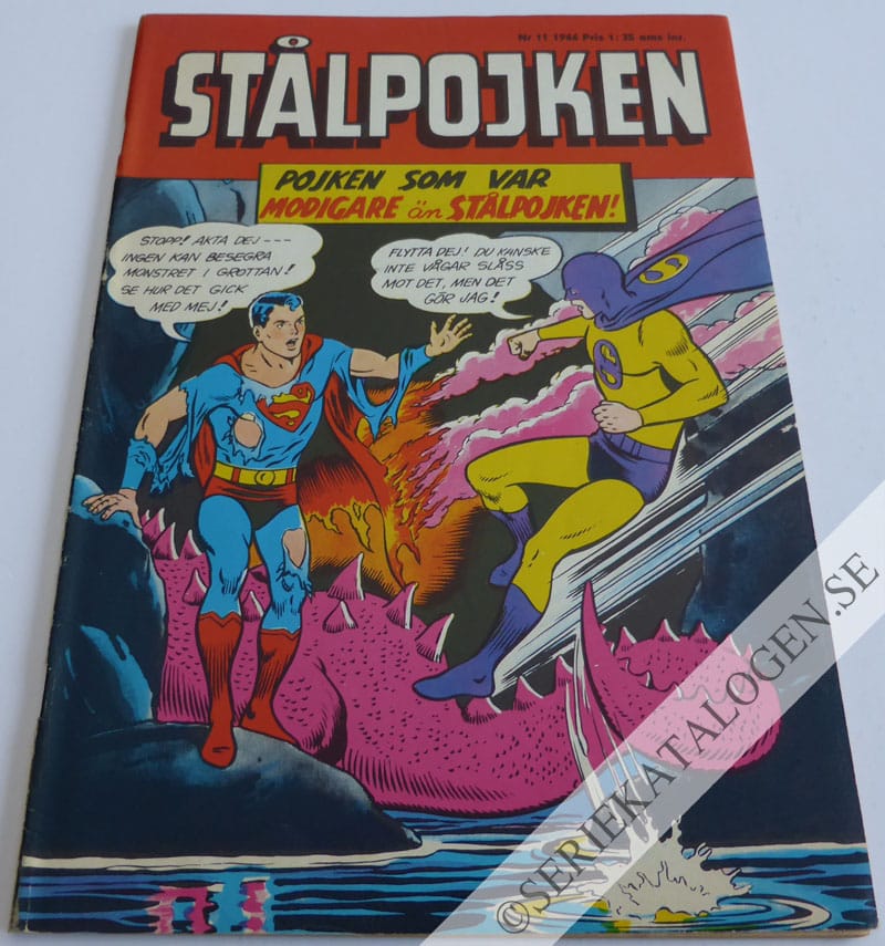 Framsida på Stålpojken #11 (1966)