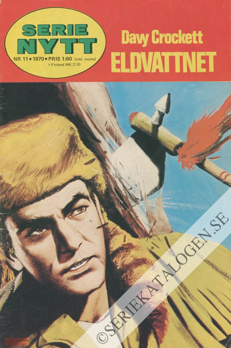 Framsida på Serie-Nytt #11 (1970)