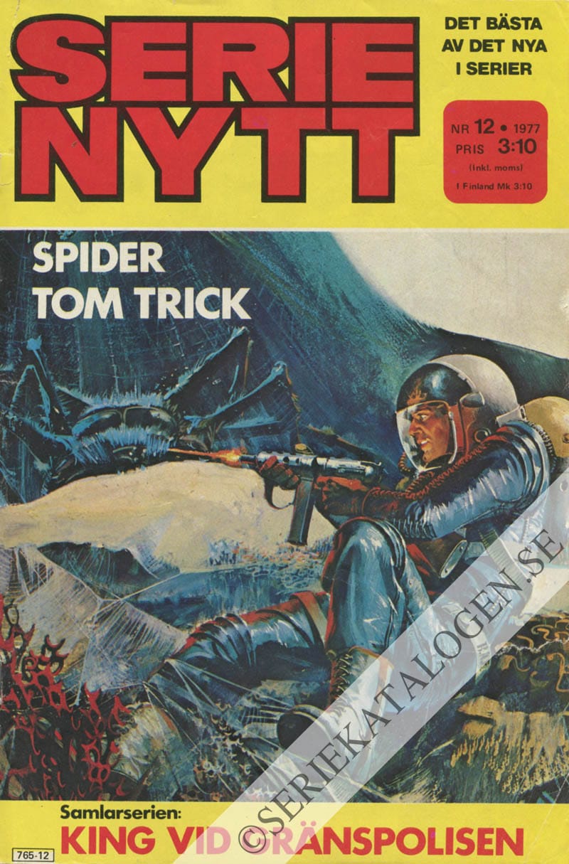 Framsida på Serie-Nytt #12 (1977)