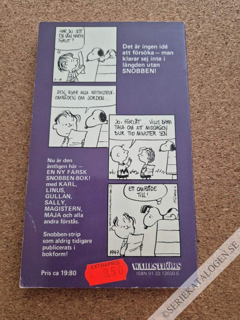 Baksida på Typiskt, Snobben (1985)