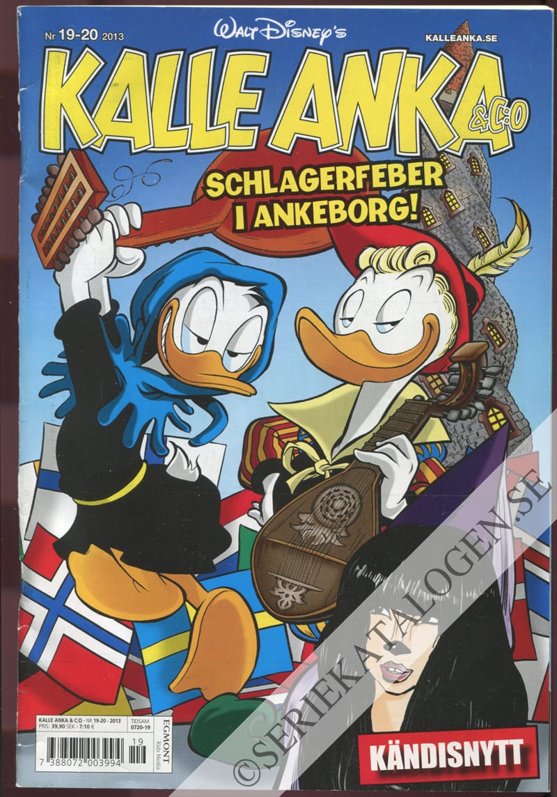 Framsida på Kalle Anka & C:o #19-20 (2013)