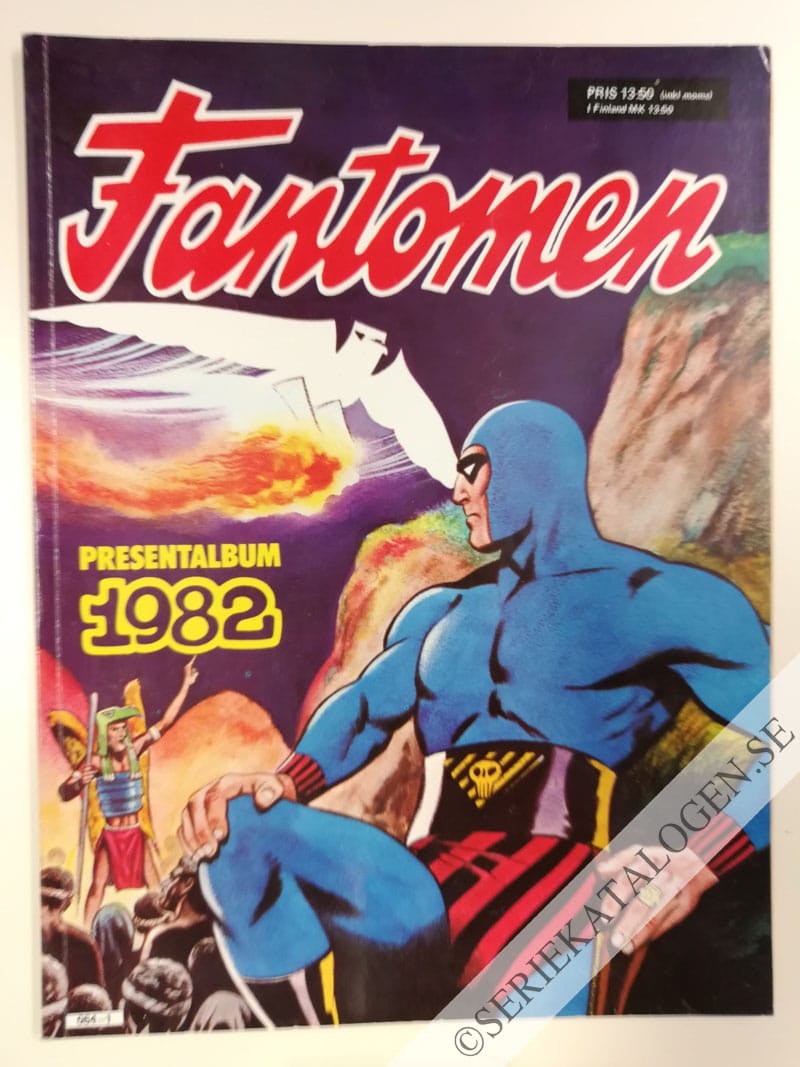 Framsida på Fantomen Presentalbum (1981)