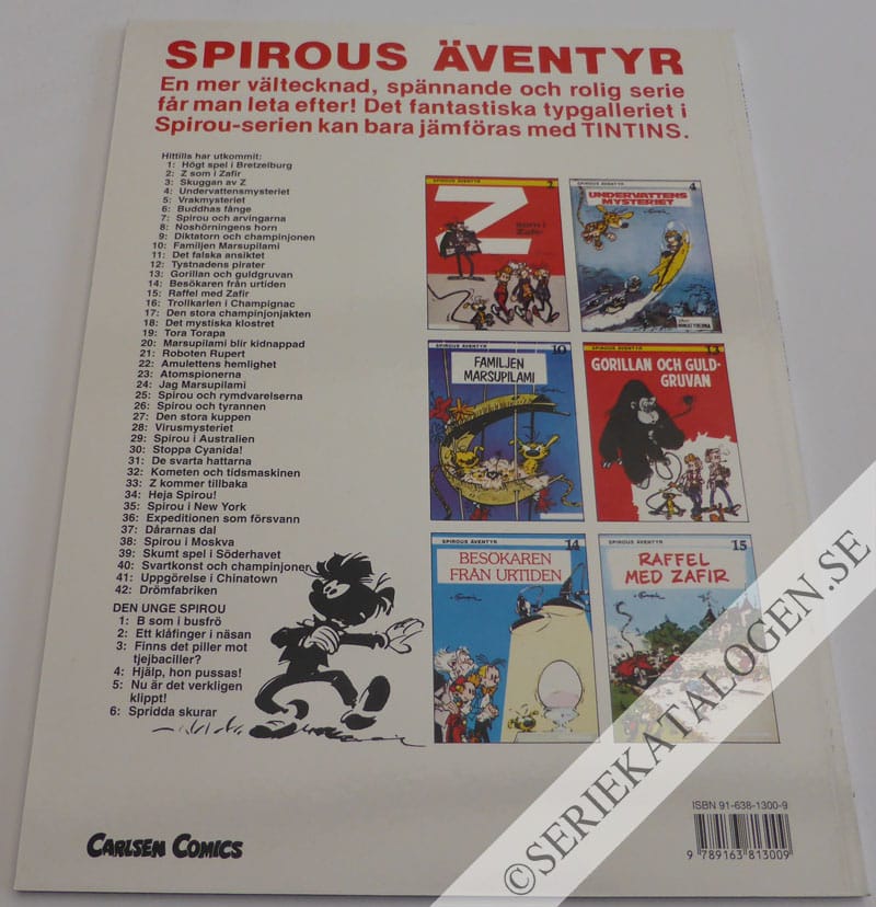 Baksida på Drömfabriken (1999)