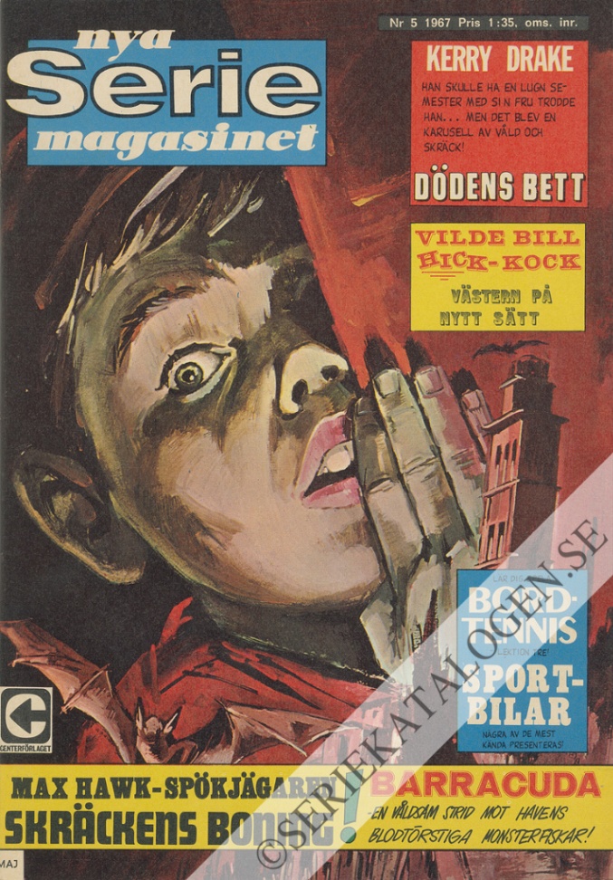 Framsida på Seriemagasinet #5 (1967)
