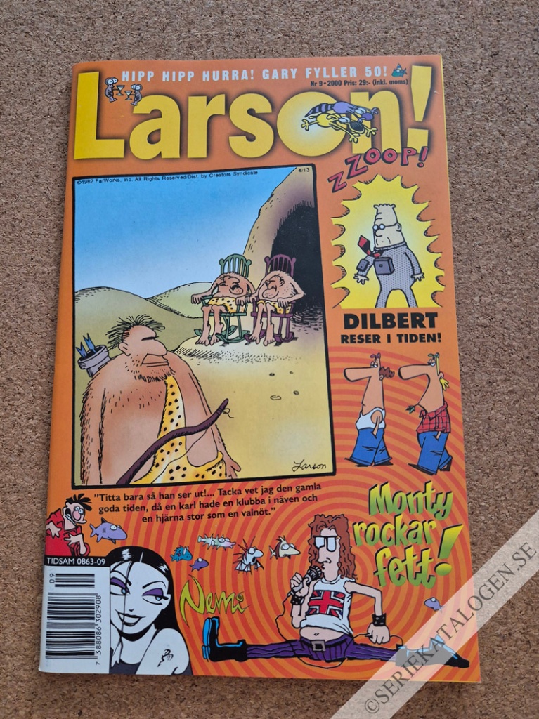 Framsida på Larson! #9 (2000)