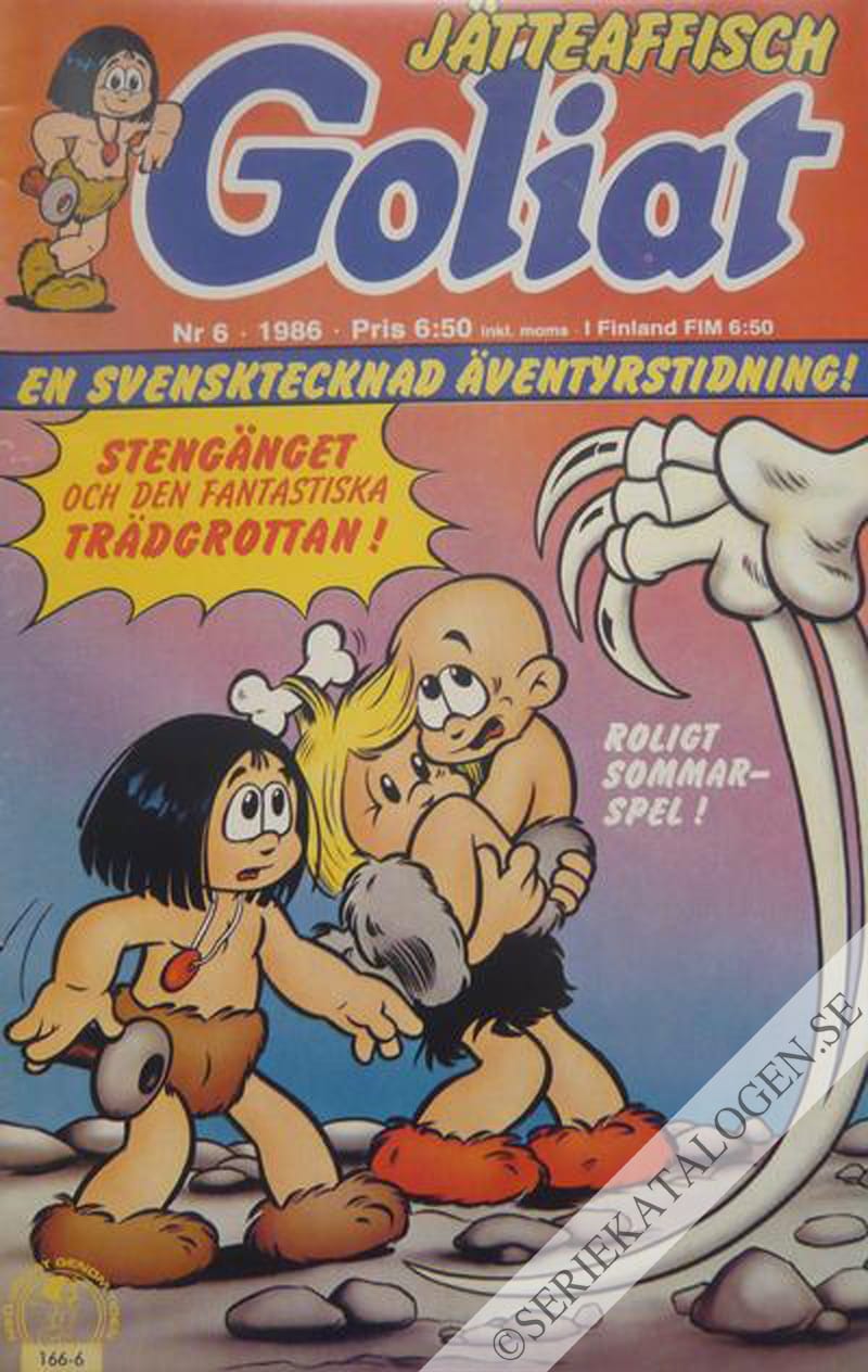 Framsida på Goliat #6 (1986)