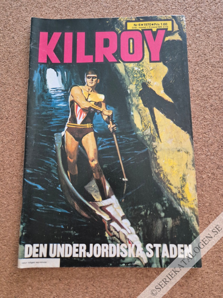Framsida på Kilroy #8 (1970)