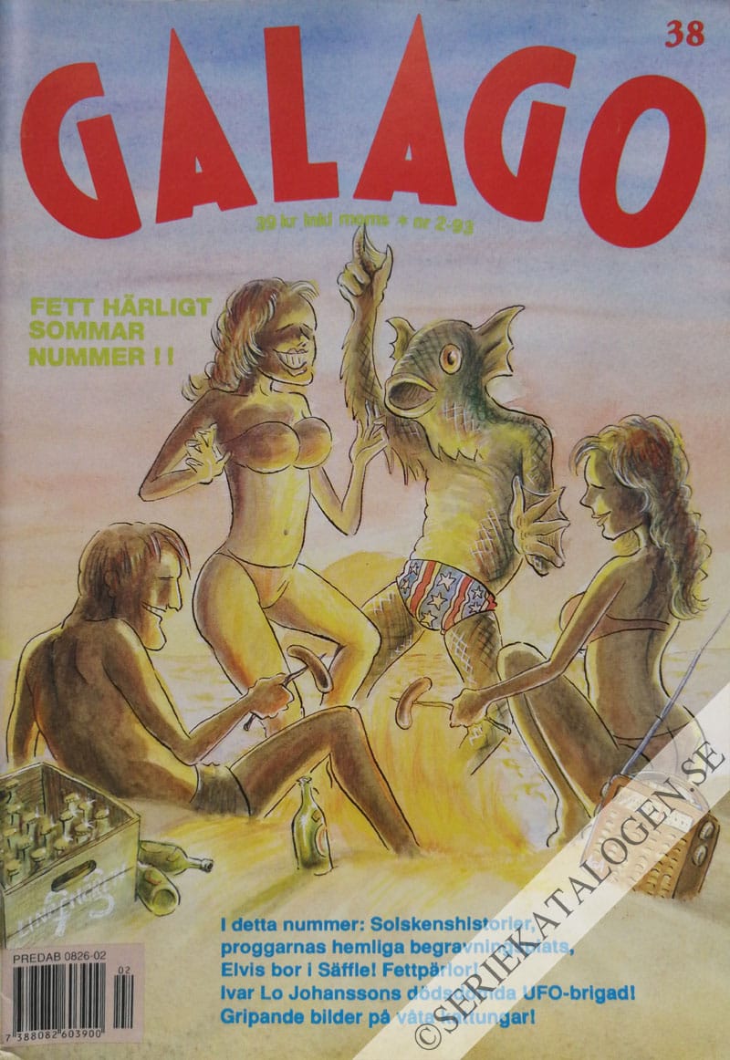 Framsida på Galago #2 (1993)
