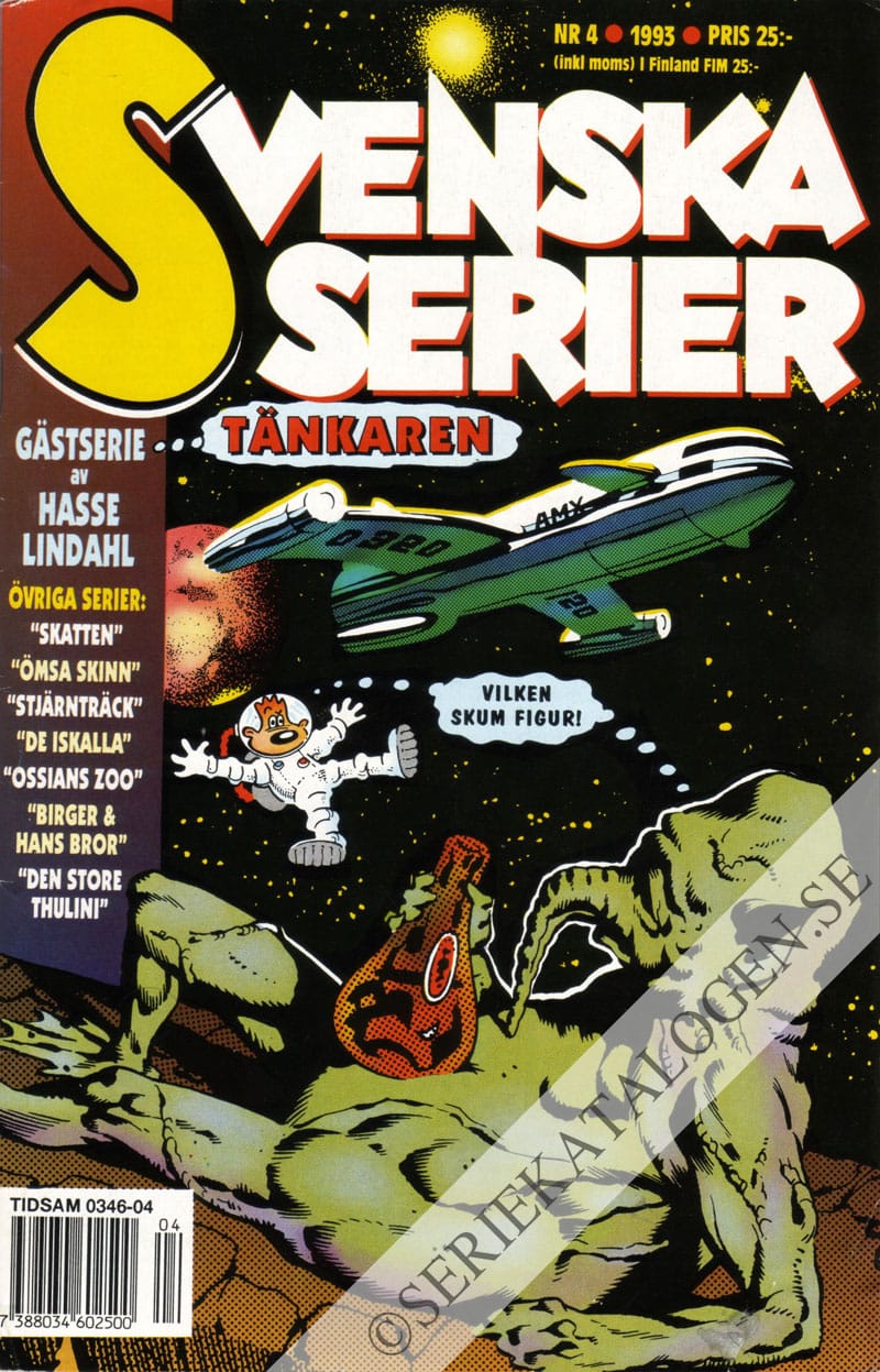 Framsida på Svenska serier #4 (1993)