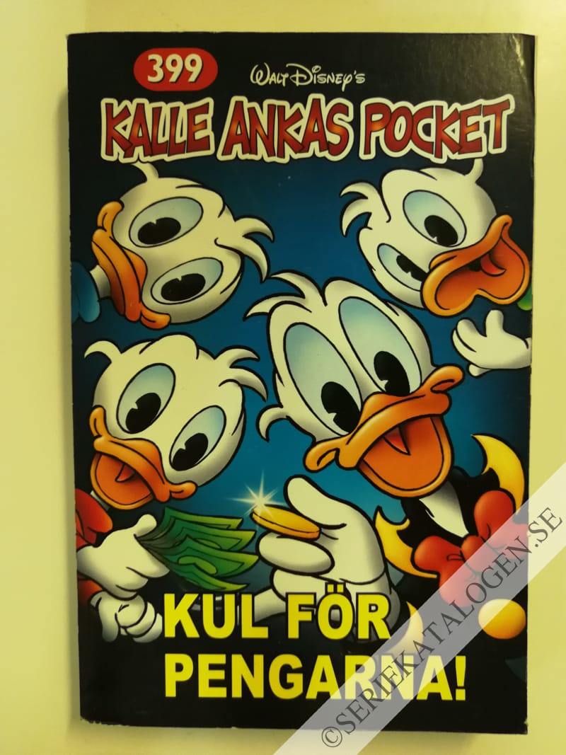 Framsida på Kalle Ankas pocket #399 - Kul för pengarna! (2012)