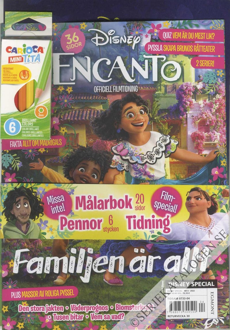 Framsida på Disney special #4 - Encanto (2022)