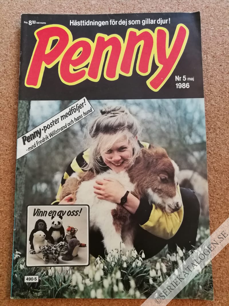 Framsida på Penny #5 (1986)