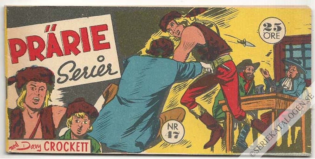 Framsida på Prärie-serier #47 (1958)