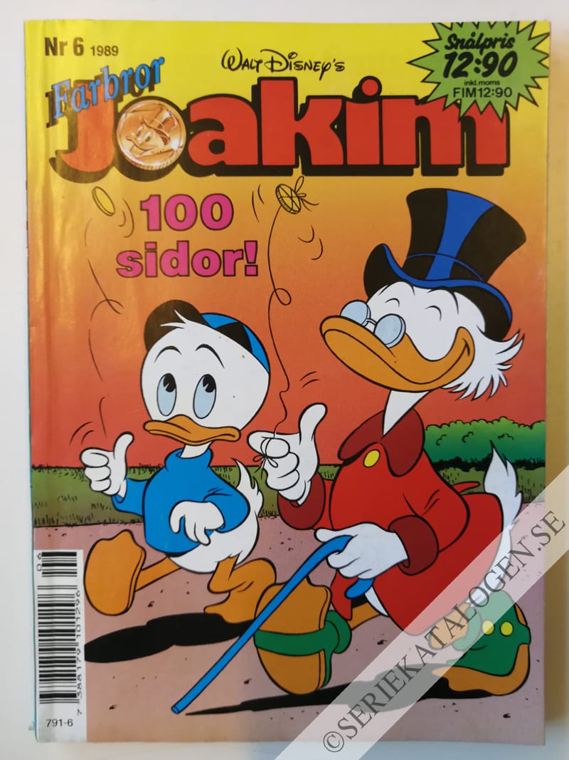 Framsida på Joakim #6 (1989)
