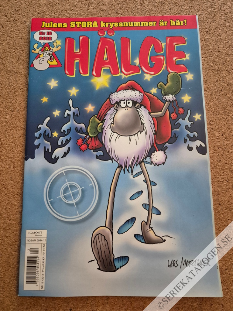 Framsida på Hälge #12 (2012)