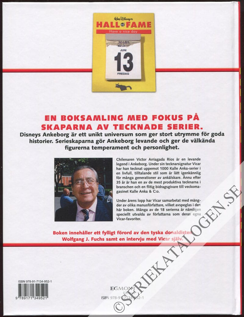 Baksida utan skyddsomslag på Victor Arriagada Ríos - bok 2 (2008)