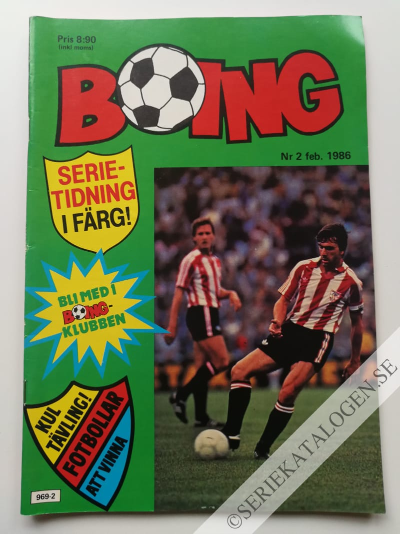 Framsida på Boing #2 (1986)