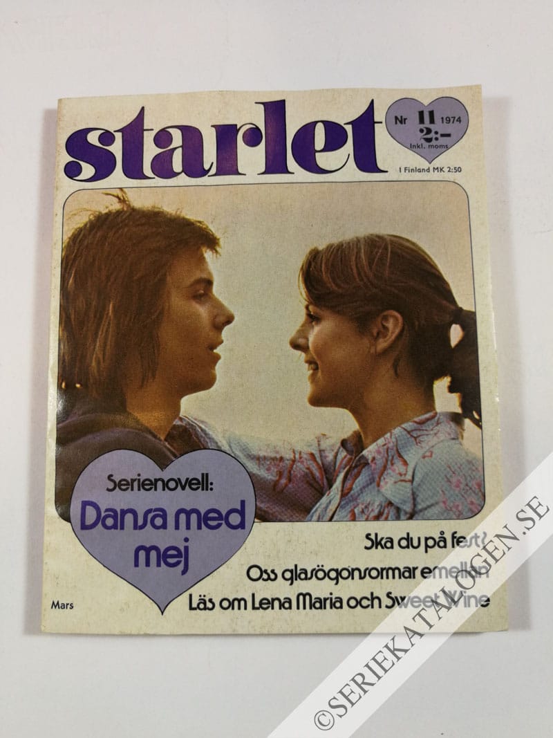 Framsida på Starlet #11 (1974)