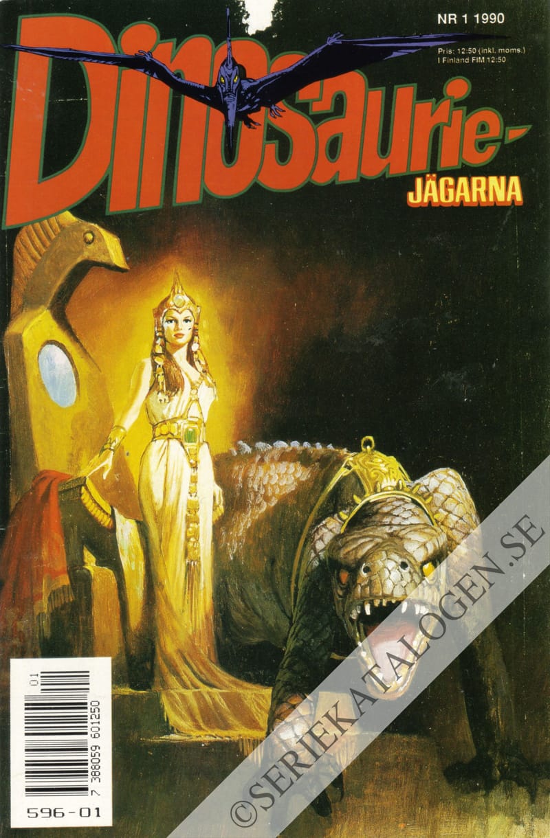 Framsida på Dinosauriejägarna #1 (1990)