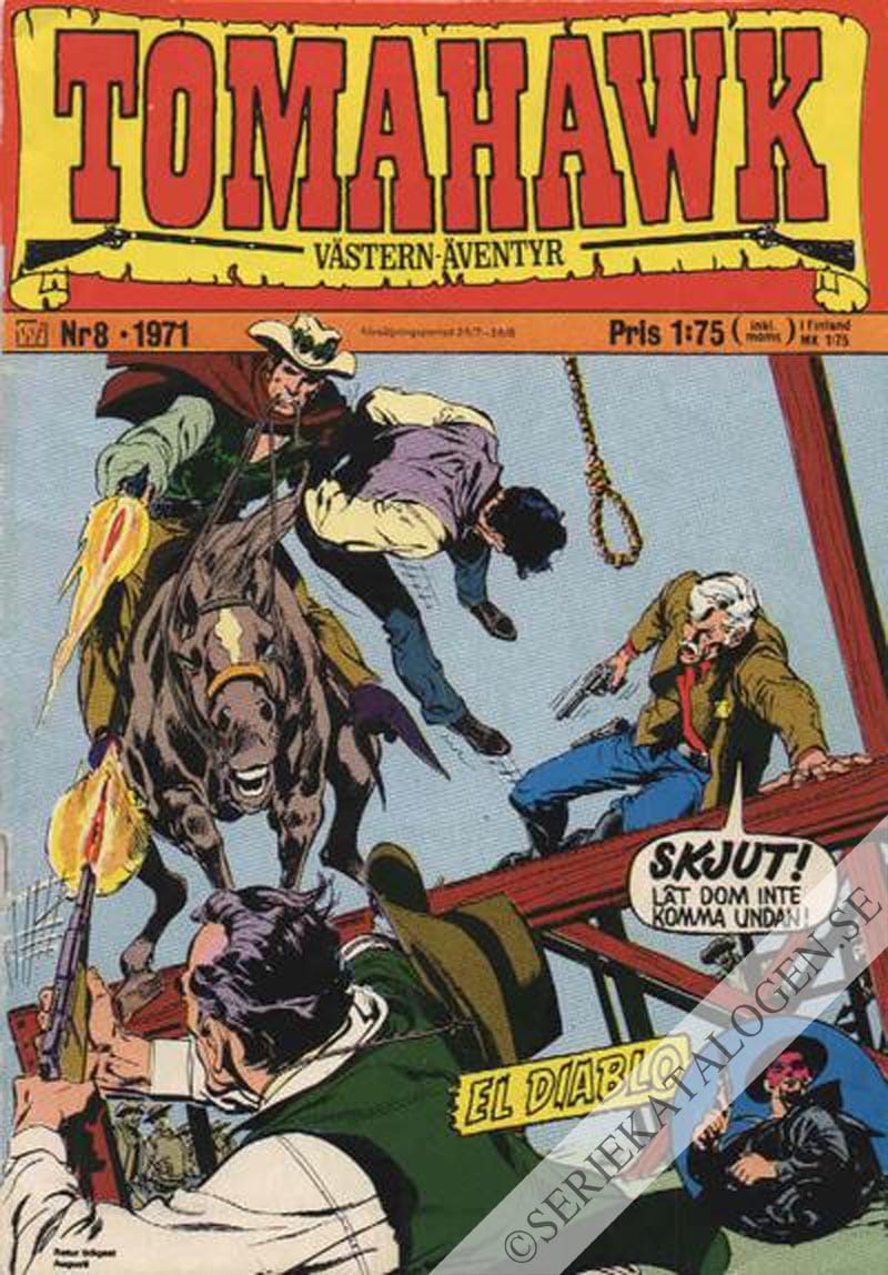 Framsida på Tomahawk #8 (1971)